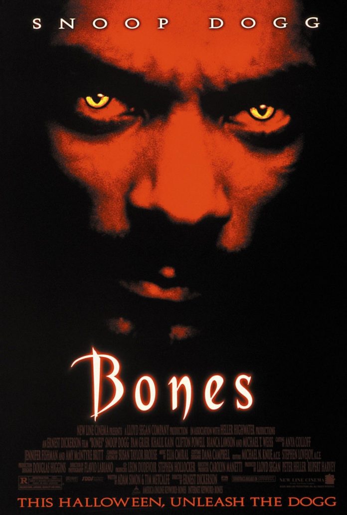 Snoop Dogg in Bones horror movie poster
