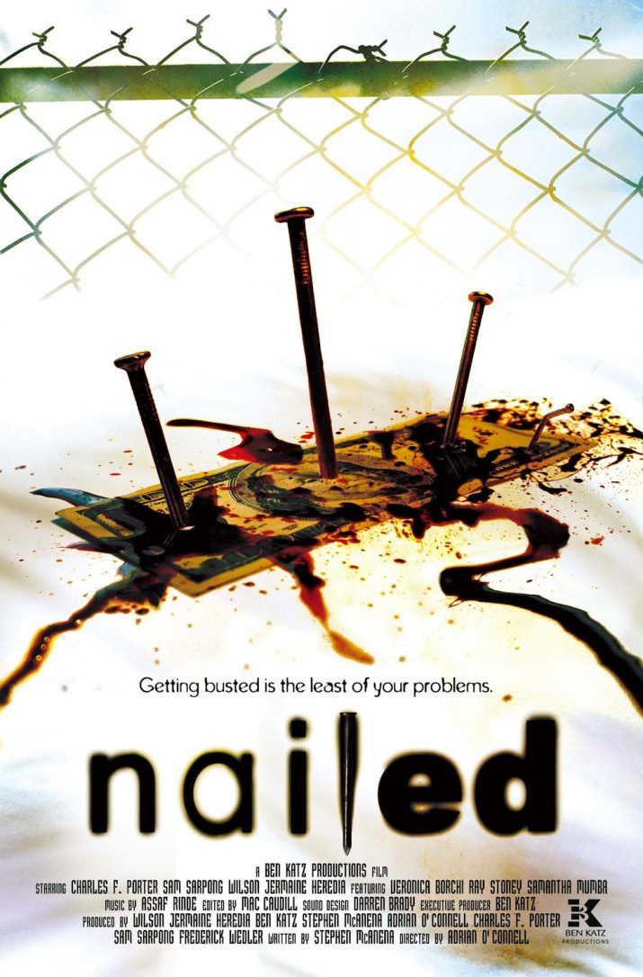 Nailed horror movie poster