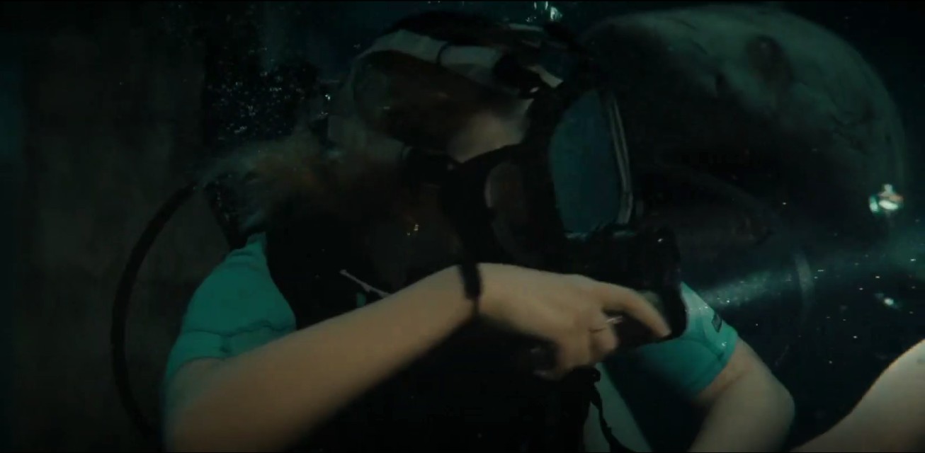 A scene from 47 Meters Down: Uncaged